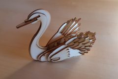 Schwan aus Sperrholz 3mm