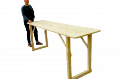 Klapptisch 245x67 Höhe 105cm