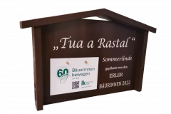 Hinweistafel ca 40cm breit - wetterfest