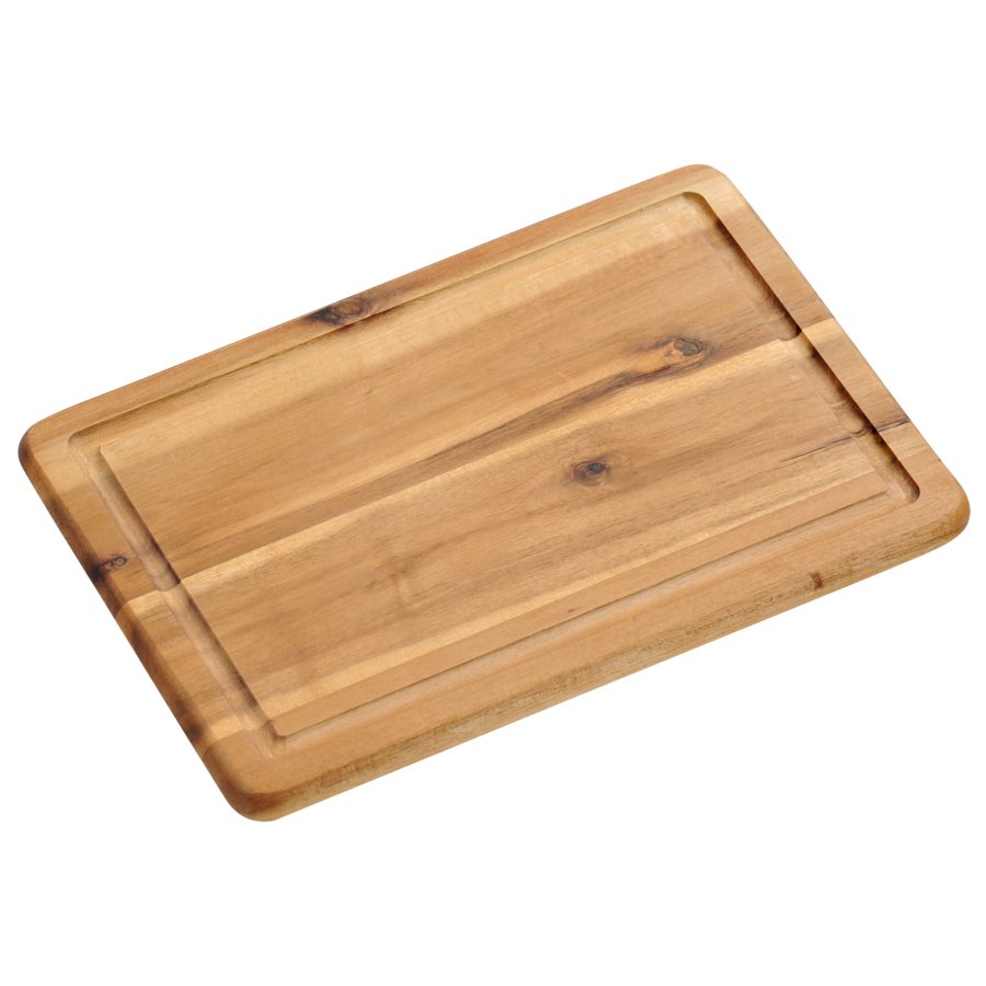 Professionelles Schneidebrett Aus Birkenholz - 40x40x90 Cm Metzgertisch Mit Stahlgestell